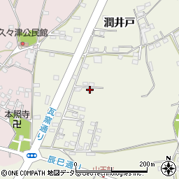 千葉県市原市潤井戸1392-2周辺の地図