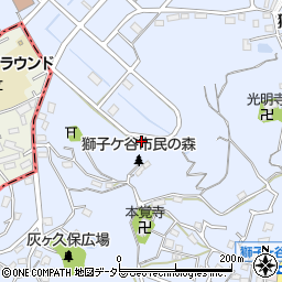 神奈川県横浜市鶴見区獅子ケ谷3丁目14周辺の地図