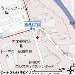 神奈川県厚木市上依知836-16周辺の地図