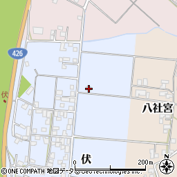 兵庫県豊岡市伏146周辺の地図