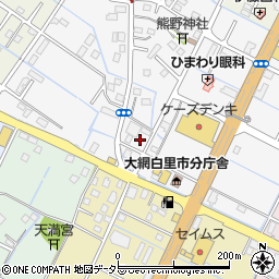 千葉県大網白里市仏島67周辺の地図