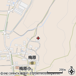 岐阜県山県市梅原1563周辺の地図