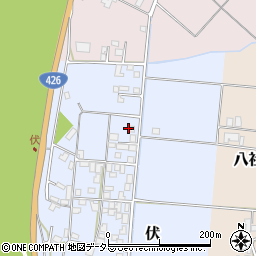 兵庫県豊岡市伏193周辺の地図