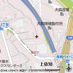 神奈川県厚木市上依知633-10周辺の地図
