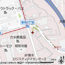 神奈川県厚木市上依知836周辺の地図