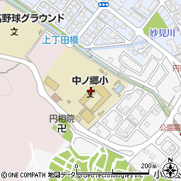 鳥取市立中ノ郷小学校周辺の地図