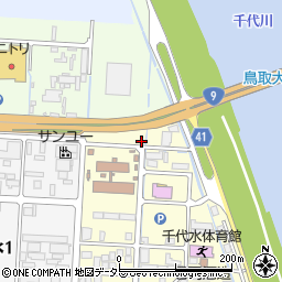 鳥取県鳥取市商栄町342-1周辺の地図