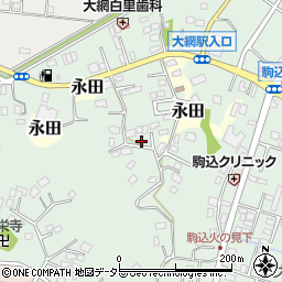 千葉県大網白里市駒込1647周辺の地図