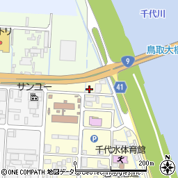 鳥取県鳥取市商栄町388周辺の地図