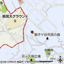 神奈川県横浜市鶴見区獅子ケ谷3丁目16-20周辺の地図