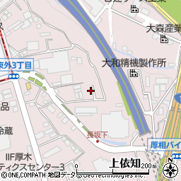 神奈川県厚木市上依知638周辺の地図