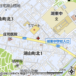 鳥取湖山北郵便局 ＡＴＭ周辺の地図