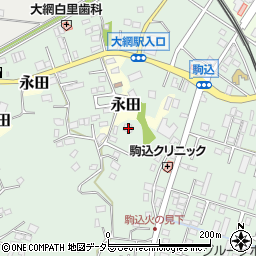 千葉県大網白里市駒込713周辺の地図
