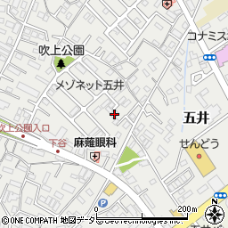 メゾネット五井Ｉ棟周辺の地図