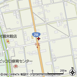岐阜県山県市東深瀬554周辺の地図