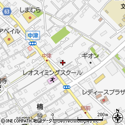 神奈川県愛甲郡愛川町中津309-1周辺の地図