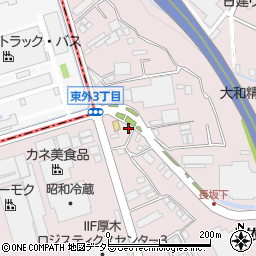 神奈川県厚木市上依知836-10周辺の地図