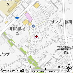 神奈川県愛甲郡愛川町中津1036-6周辺の地図