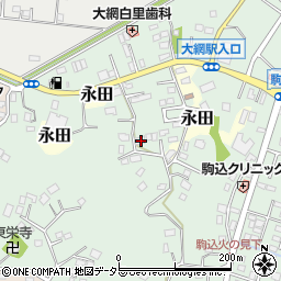 千葉県大網白里市駒込1650周辺の地図