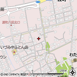 鳥取県境港市渡町2137-3周辺の地図
