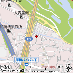 神奈川県厚木市上依知560周辺の地図