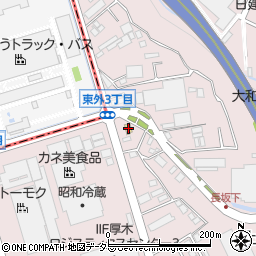 神奈川県厚木市上依知836-6周辺の地図