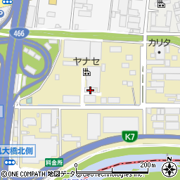 神奈川県横浜市都筑区川向町1107周辺の地図