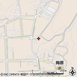 岐阜県山県市梅原1609-2周辺の地図