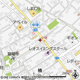 神奈川県愛甲郡愛川町中津323周辺の地図