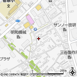神奈川県愛甲郡愛川町中津1036-4周辺の地図