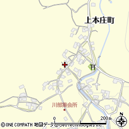 島根県松江市上本庄町1224周辺の地図