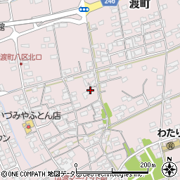 鳥取県境港市渡町2137-2周辺の地図