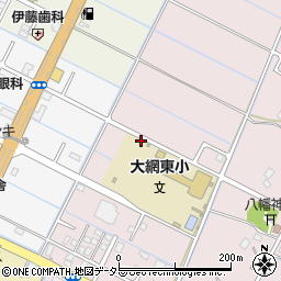 千葉県大網白里市富田50周辺の地図