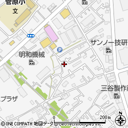 神奈川県愛甲郡愛川町中津1036-3周辺の地図