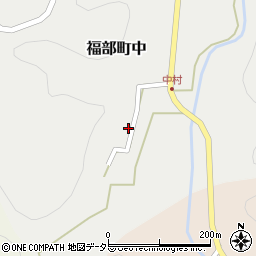 鳥取県鳥取市福部町中179周辺の地図