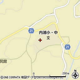 高浜町立内浦小中学校周辺の地図