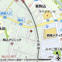 千葉県大網白里市駒込1387周辺の地図