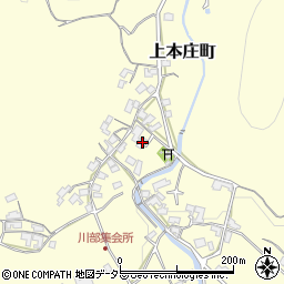 島根県松江市上本庄町1204周辺の地図
