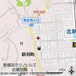 日本パープル横浜センター周辺の地図