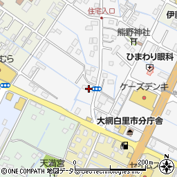 千葉県大網白里市仏島18-7周辺の地図