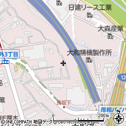 神奈川県厚木市上依知633-15周辺の地図