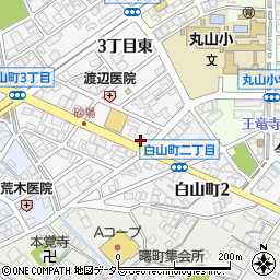 北原輪店周辺の地図