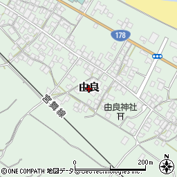 京都府宮津市由良周辺の地図