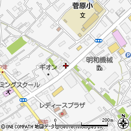 神奈川県愛甲郡愛川町中津245周辺の地図