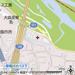 神奈川県厚木市上依知2978-1周辺の地図