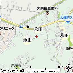 千葉県大網白里市駒込756周辺の地図