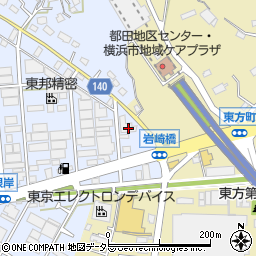 山崎製パン横浜第２工場根岸寮周辺の地図