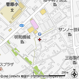 神奈川県愛甲郡愛川町中津1040-16周辺の地図