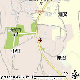 千葉県市原市中野135-1周辺の地図
