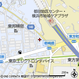 山崎製パン株式会社　横浜第二工場根岸寮周辺の地図